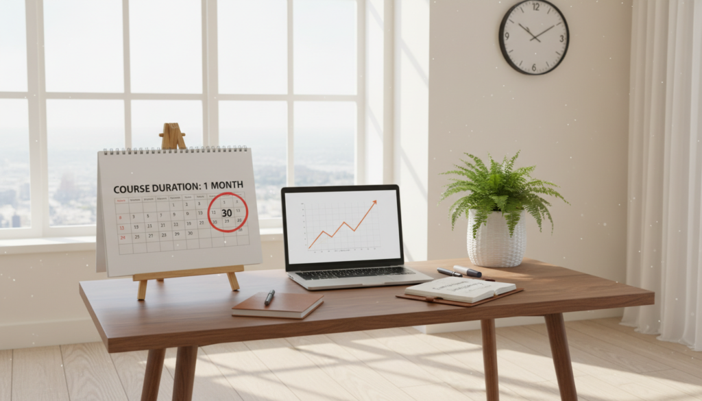 Duración curso 1 mes